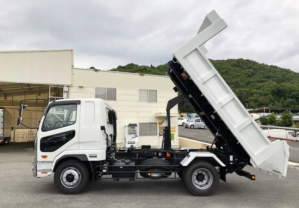 三菱 ファイター 中型/増トン ダンプ ローダー ベッドの中古トラック画像3