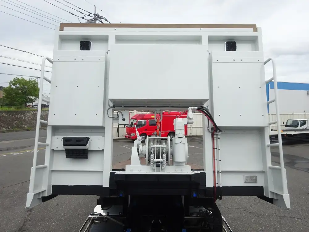 三菱 スーパーグレート 大型 車両重機運搬 ラジコン ウインチの中古トラック画像9