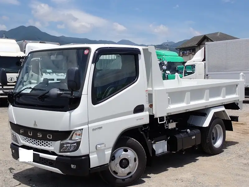 三菱 キャンター 小型 ダンプ ローダー 2RG-FBA60の中古トラック画像1