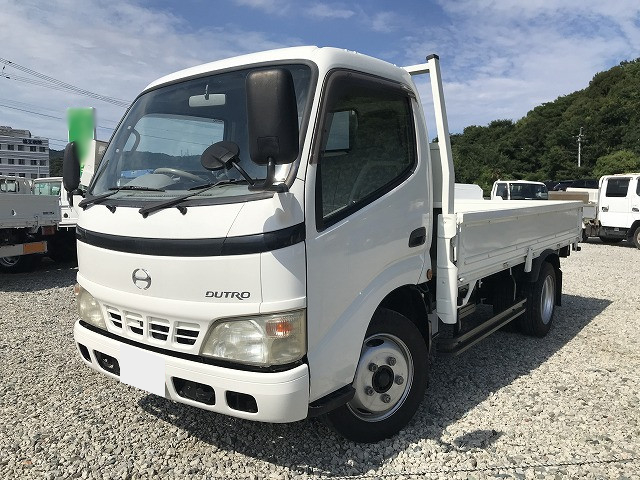 日野 デュトロ 小型 平ボディ セミロング KK-XZU331M
