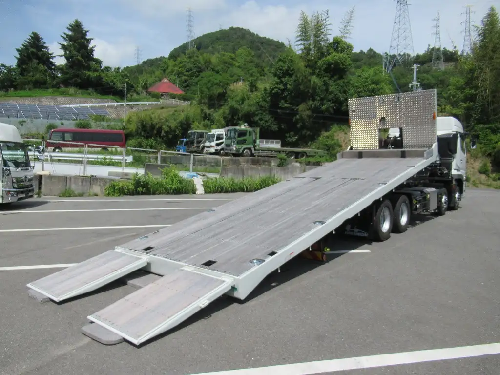 三菱 スーパーグレート 大型 車両重機運搬 ハイルーフ ラジコンの中古トラック画像4