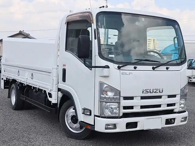 いすゞ エルフ 小型 平ボディ パワーゲート TKG-NLR85ARの中古トラック画像2