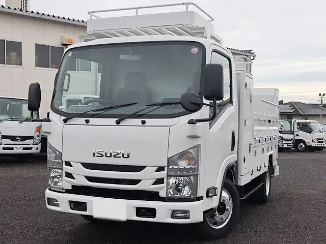 いすゞ エルフ 小型 平ボディ パワーゲート 床鉄板 の中古トラック【車両No.169539】