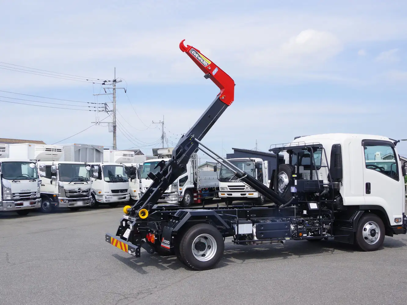 日産UD コンドル 中型/増トン アームロール ツインホイスト ベッドの中古トラック画像7