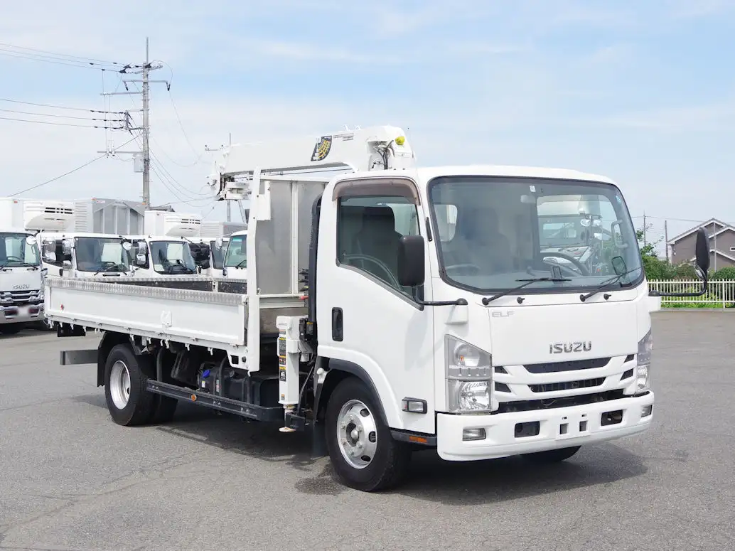 いすゞ エルフ 小型 クレーン付 3段 ラジコンの中古トラック画像2