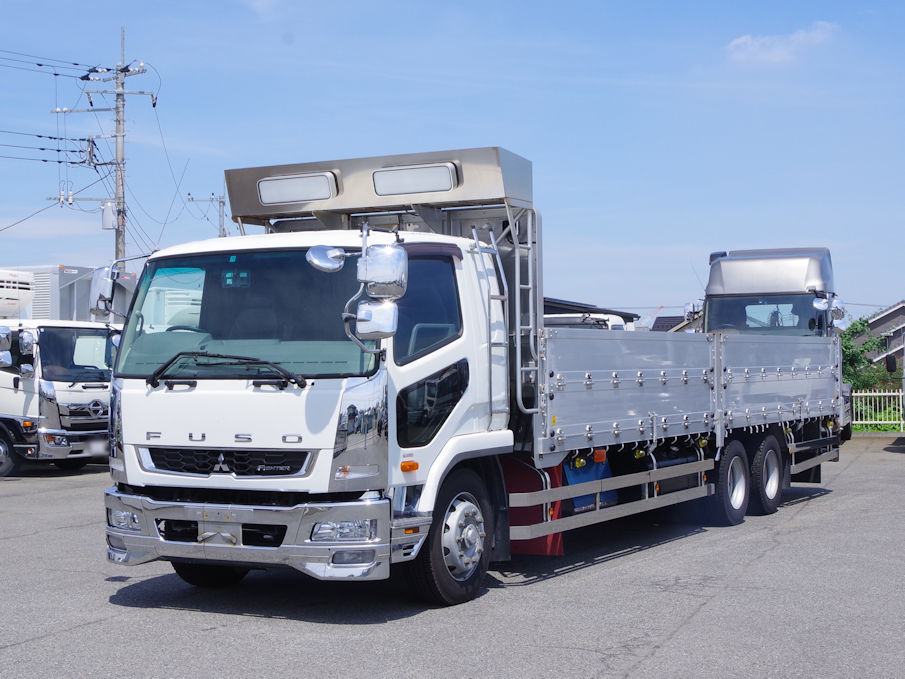 三菱 ファイター 中型/増トン 平ボディ ワイド QDG-FQ62F
