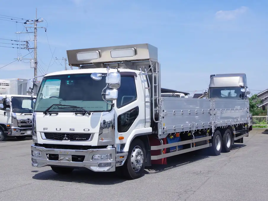 三菱 ファイター 中型/増トン 平ボディ アルミブロック QDG-FQ62F の中古トラック【車両No.169710】
