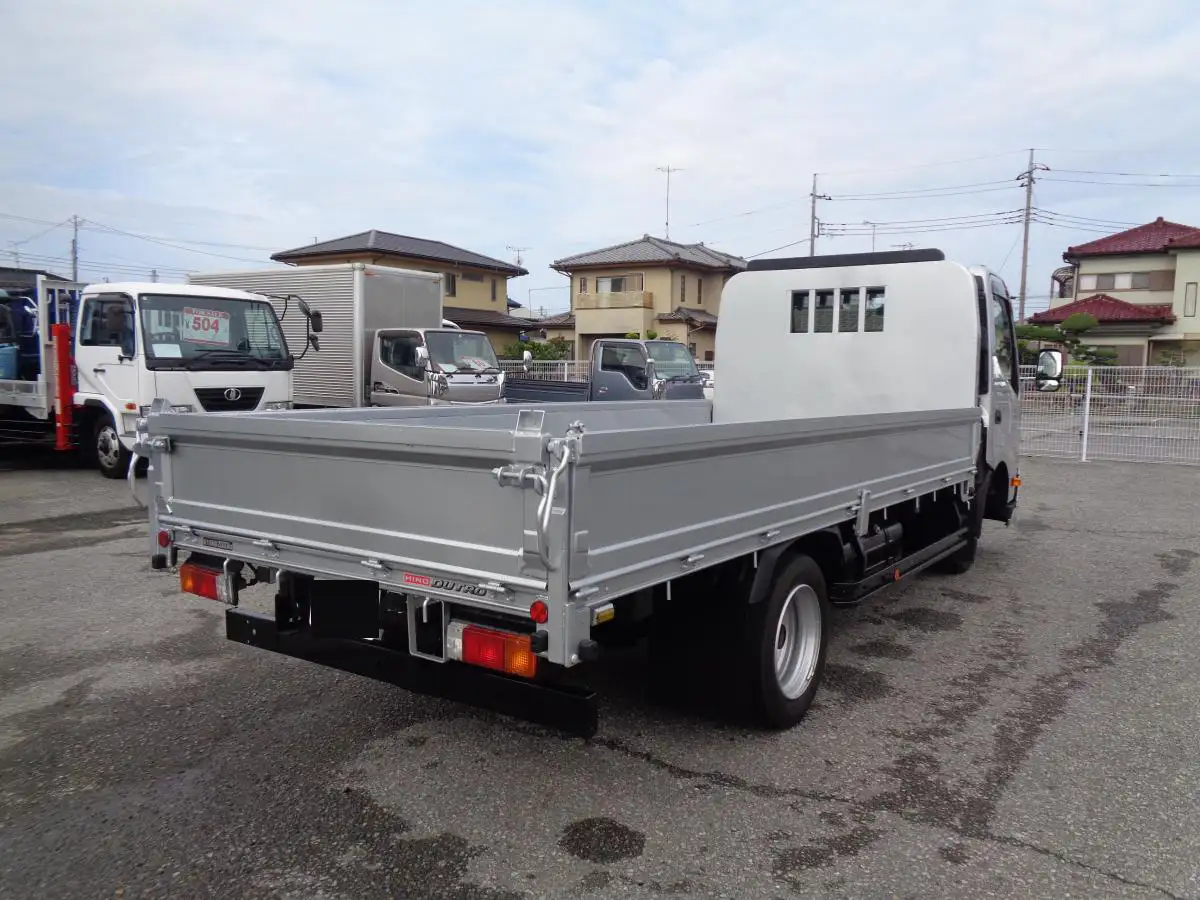 日野 デュトロ 小型 平ボディ 床鉄板 TKG-XZU775Mの中古トラック画像3