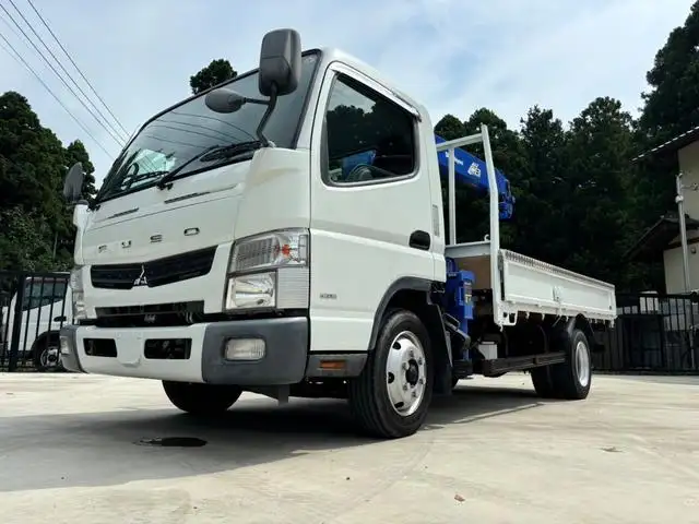 三菱 キャンター 小型 クレーン付 4段 ラジコン｜画像1