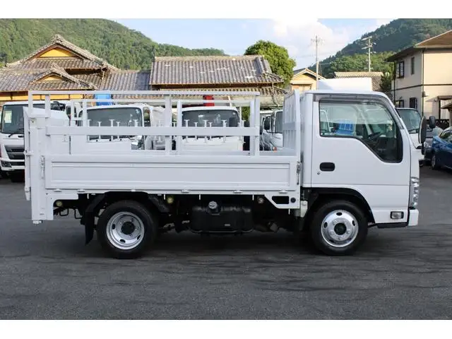 いすゞ エルフ 小型 平ボディ パワーゲート 床鉄板の中古トラック画像2