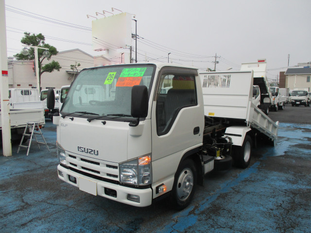いすゞ エルフ 小型 ダンプ 10尺 TKG-NKR858AN