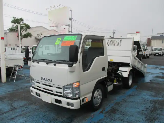 いすゞ エルフ 小型 ダンプ ローダー TKG-NKR858ANの中古トラック画像1