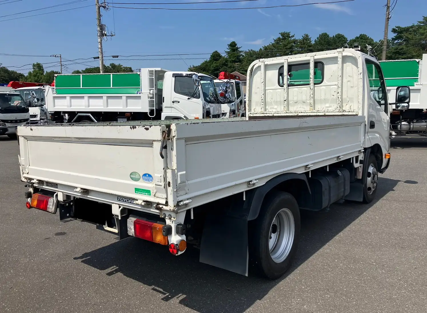 トヨタ トヨエース 小型 平ボディ TKG-XZC605 H29の中古トラック画像2