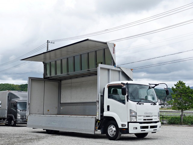 いすゞ フォワード 中型/増トン ウイング パワーゲート エアサス の中古トラック【車両No.184596】