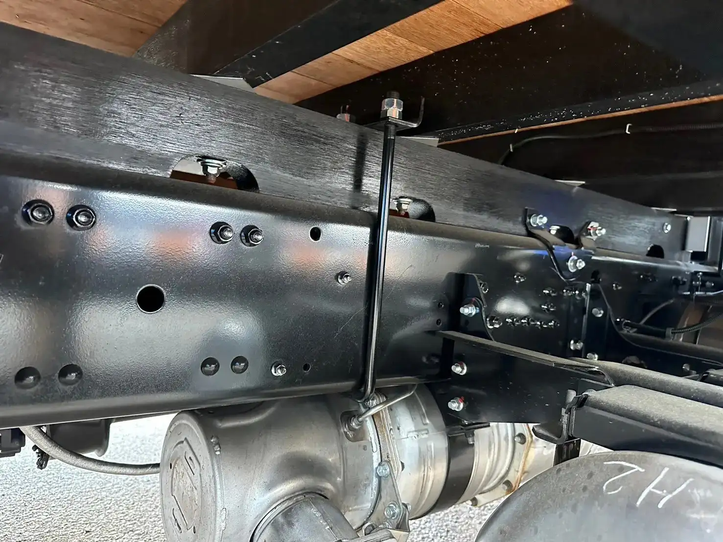 三菱 ファイター 中型/増トン 車両重機運搬 5段クレーン ラジコンの中古トラック画像18