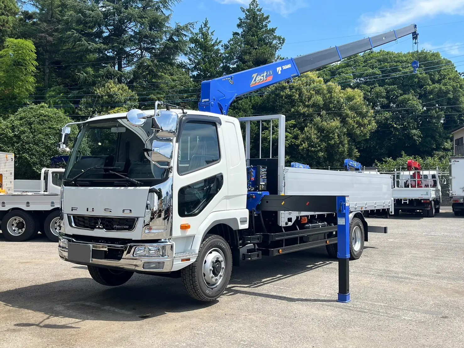 三菱 ファイター 中型/増トン アームロール ツインホイスト ベッド の中古トラック【車両No.173765】