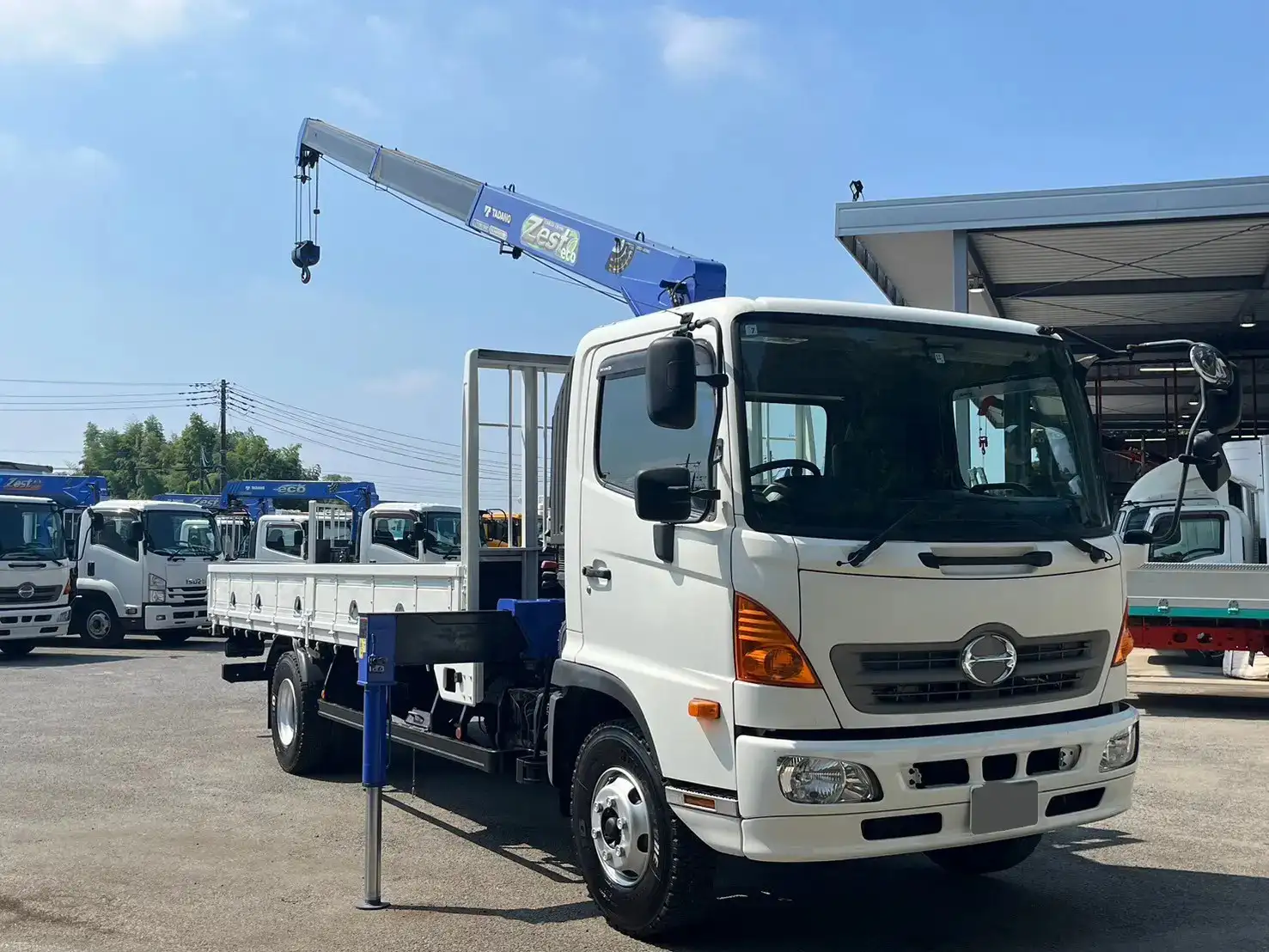 日野 レンジャー 中型/増トン クレーン付 3段 ラジコンの中古トラック画像2