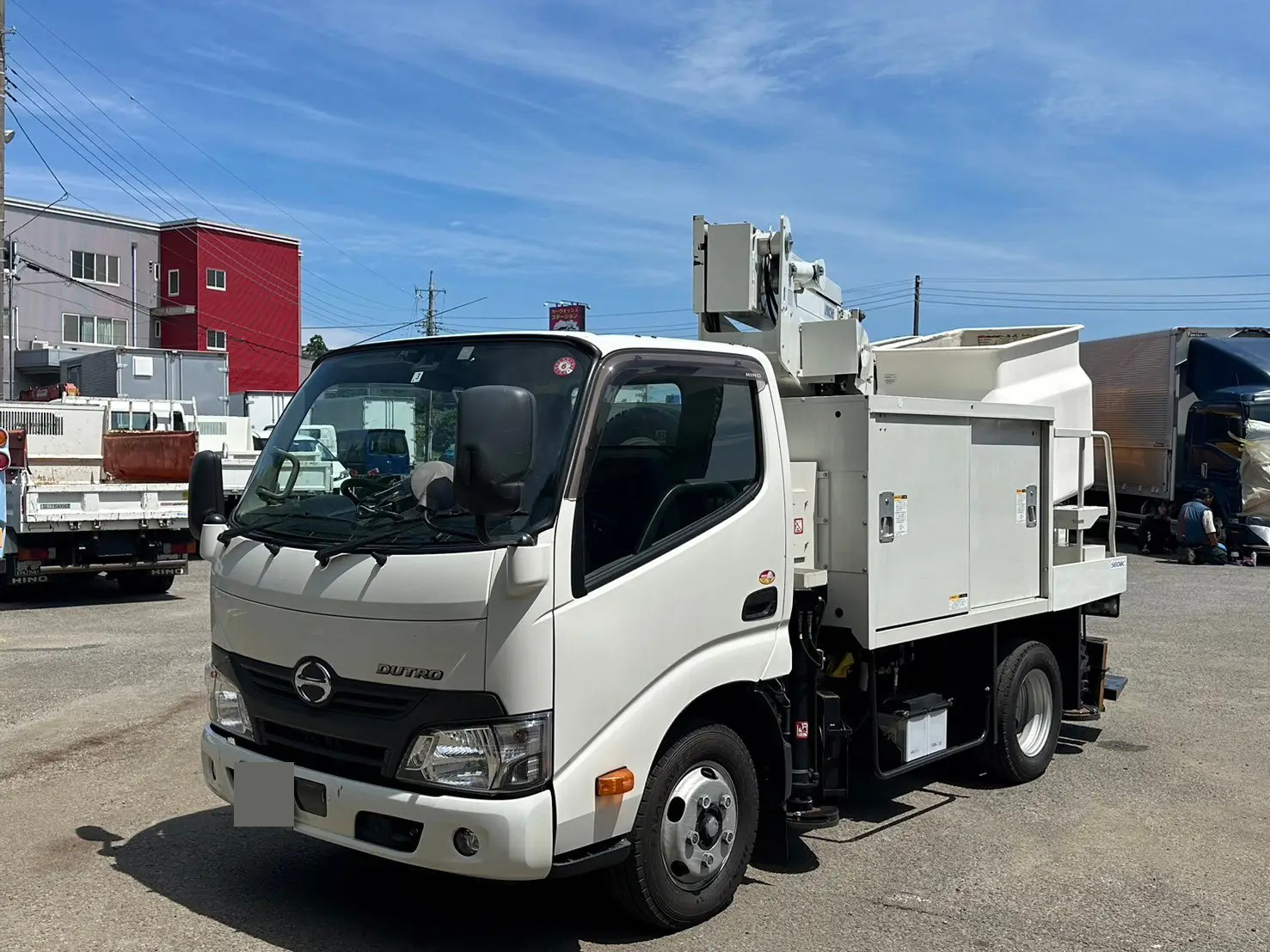 日野 デュトロ 小型 高所・建柱車 高所作業車 TPG-XZU605M