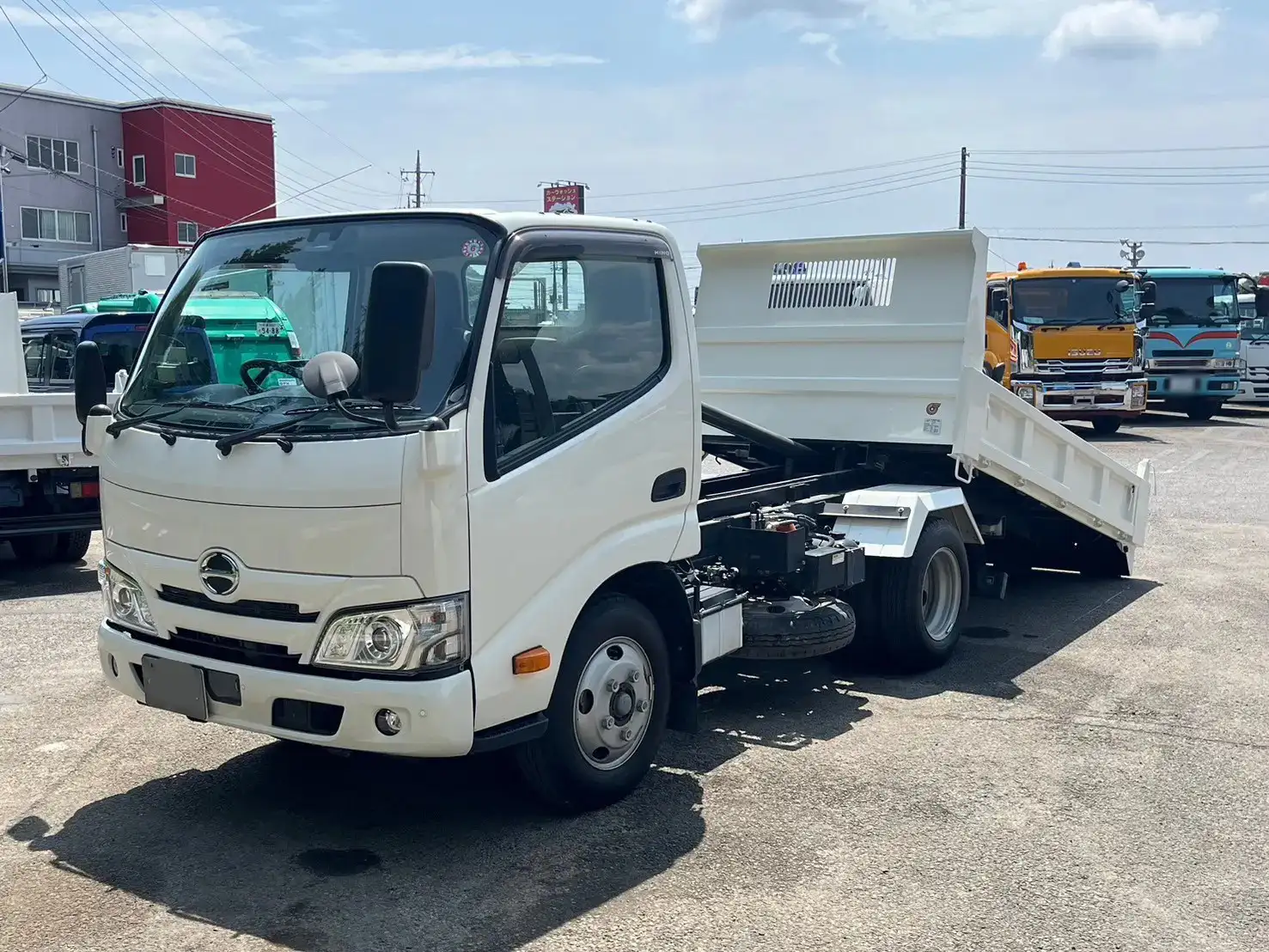 日野 デュトロ 小型 ダンプ ローダー 2RG-XZU600Tの中古トラック画像1