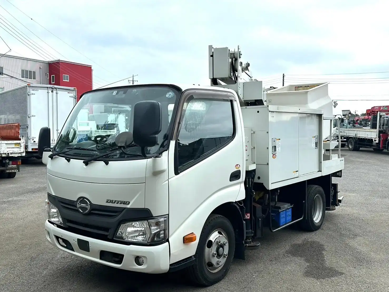日野 デュトロ 小型 高所・建柱車 高所作業車 電工仕様 の中古トラック【車両No.169760】