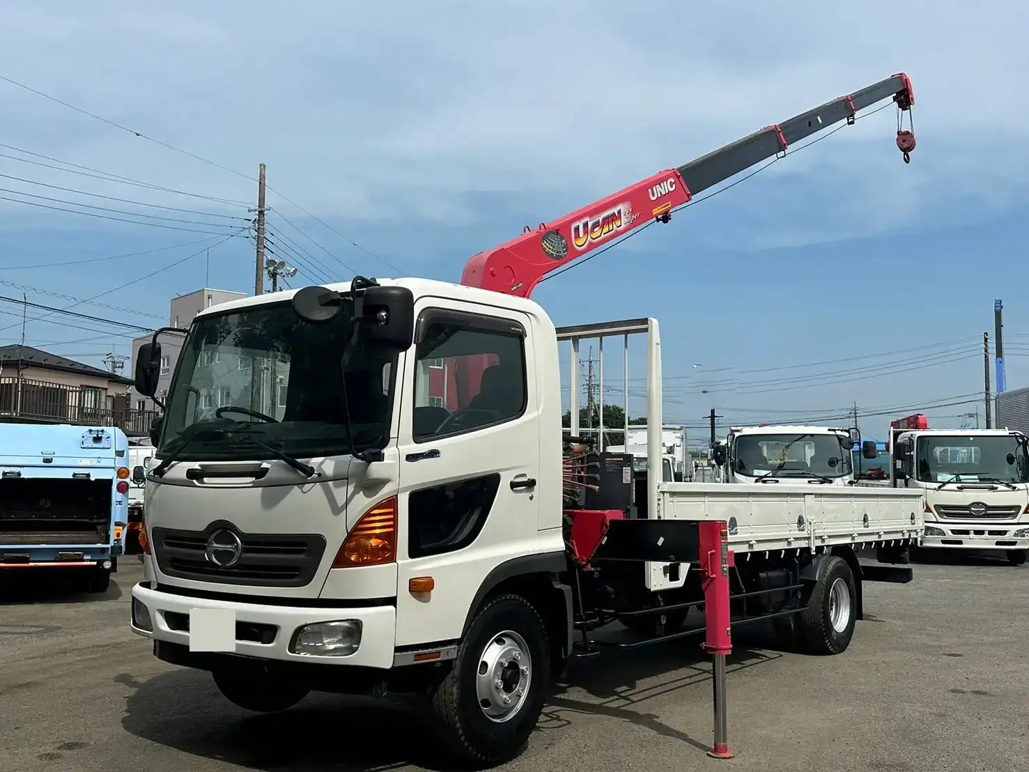 日野 レンジャー 中型/増トン クレーン付 4段 ラジコンの中古トラック画像1