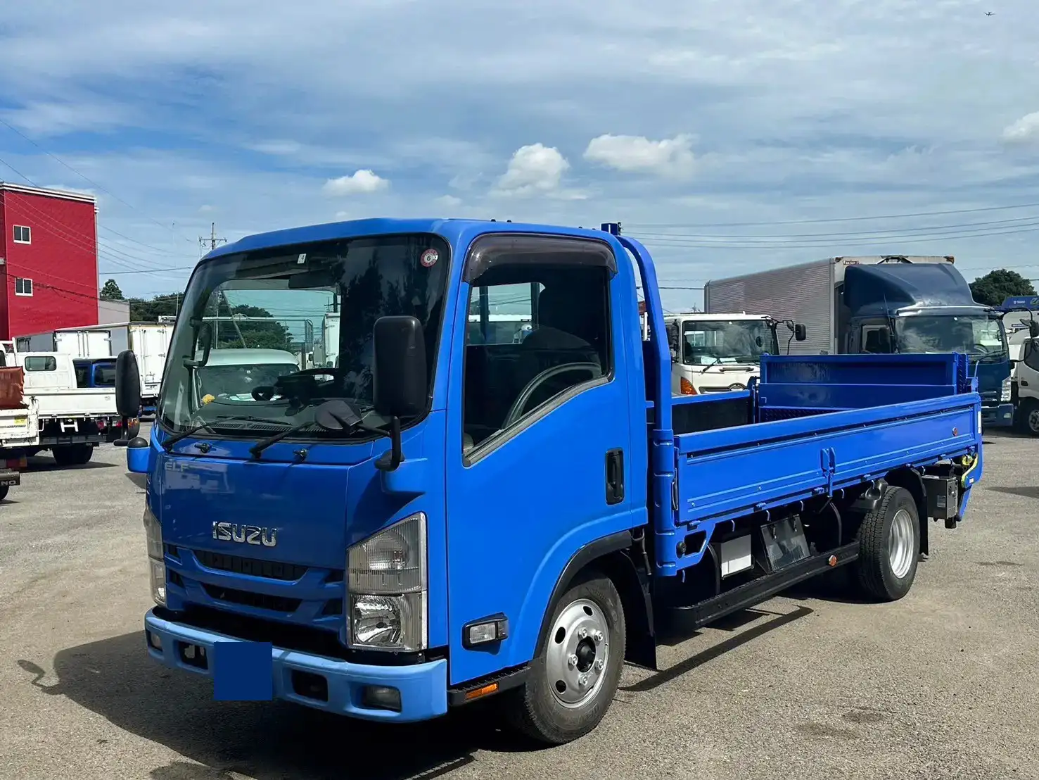 いすゞ エルフ 小型 平ボディ パワーゲート 床鉄板 の中古トラック【車両No.169770】