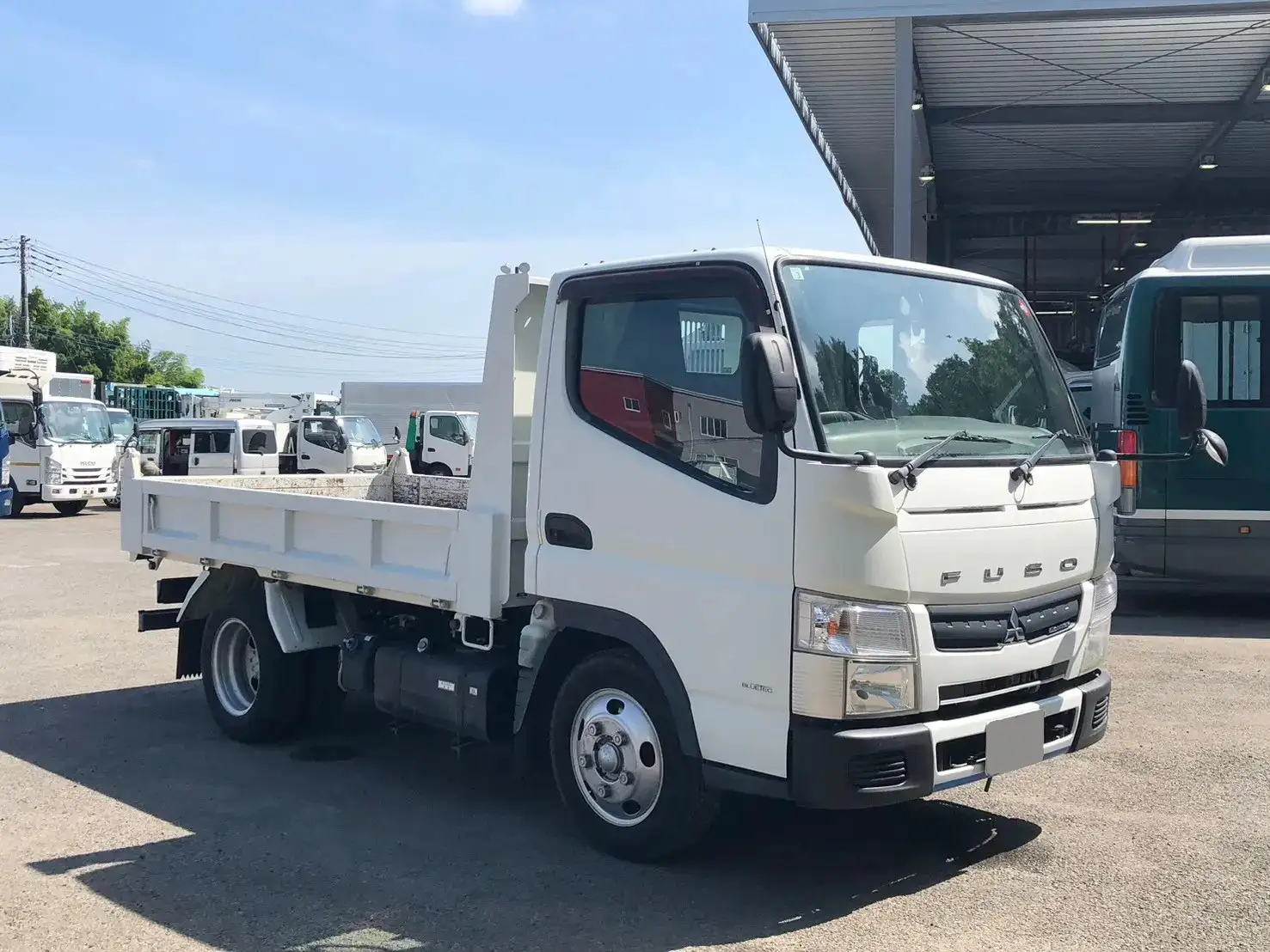 三菱 キャンター 小型 ダンプ 強化 TKG-FBA60の中古トラック画像2