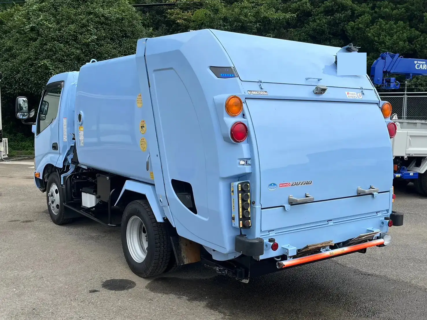 日野 デュトロ 小型 パッカー車 巻き込み式 回転ダンプ式の中古トラック画像4
