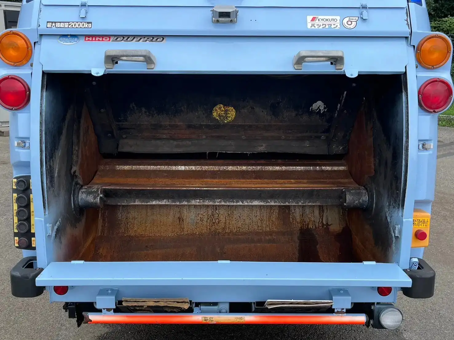 日野 デュトロ 小型 パッカー車 巻き込み式 回転ダンプ式の中古トラック画像7