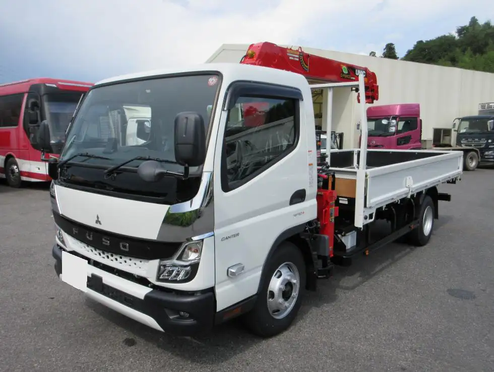 三菱 キャンター 小型 クレーン付 4段 ラジコンの中古トラック画像1