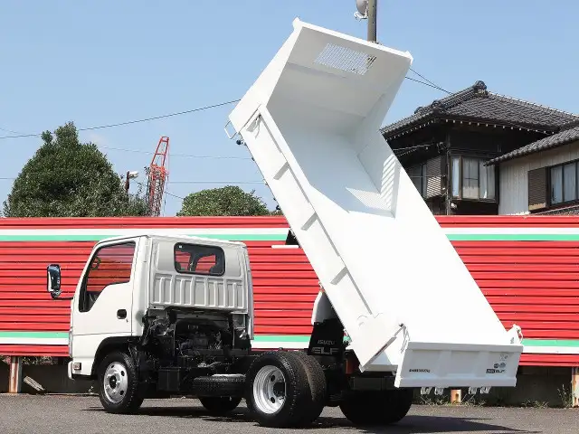 いすゞ エルフ 小型 ダンプ 強化 TPG-NKR85ADの中古トラック画像9