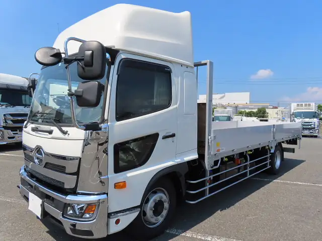日野 レンジャー 中型/増トン 平ボディ アルミブロック エアサスの中古トラック画像1