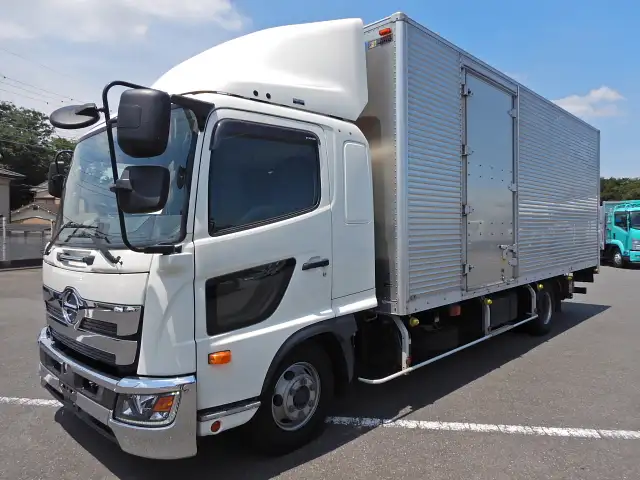 日野 レンジャー 中型/増トン アルミバン パワーゲート エアサスの中古トラック画像1