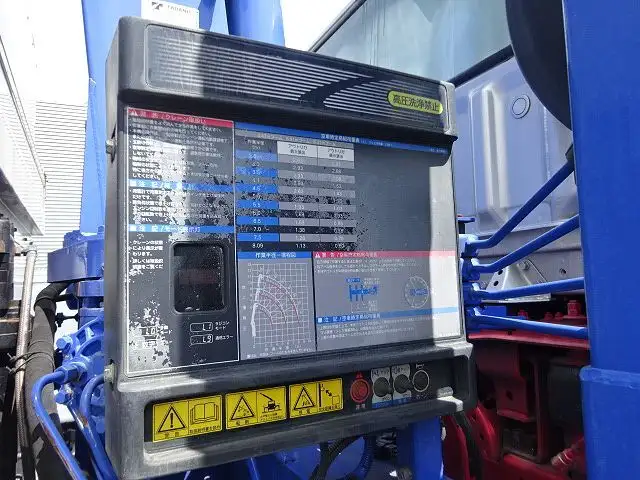 三菱 スーパーグレート 大型 車両重機運搬 3段クレーン ラジコンの中古トラック画像11