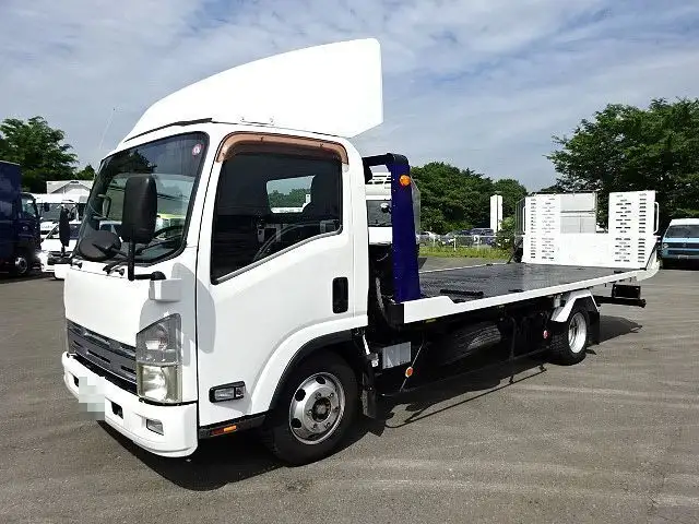 日産 アトラス 小型 車両重機運搬 ラジコン ウインチの中古トラック画像1