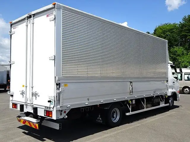三菱 ファイター 中型/増トン ウイング エアサス ベッドの中古トラック画像2