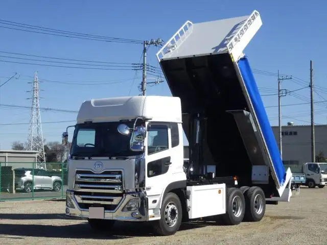 日産UD クオン 大型 ダンプ ハイルーフ コボレーンの中古トラック画像1