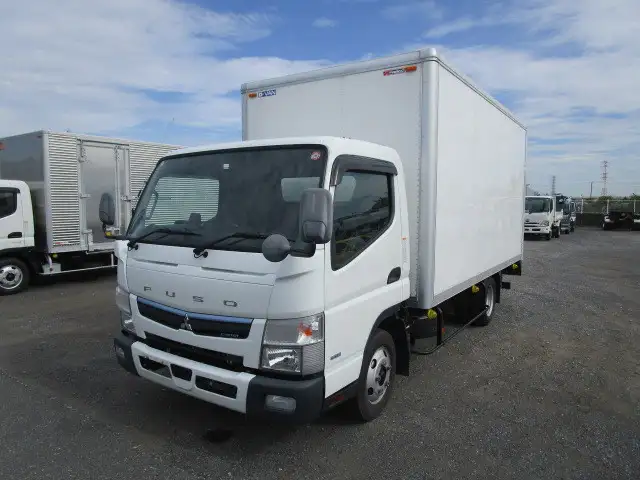 三菱 キャンター 小型 アルミバン パワーゲート 2PG-FEB50 の中古トラック【車両No.169915】