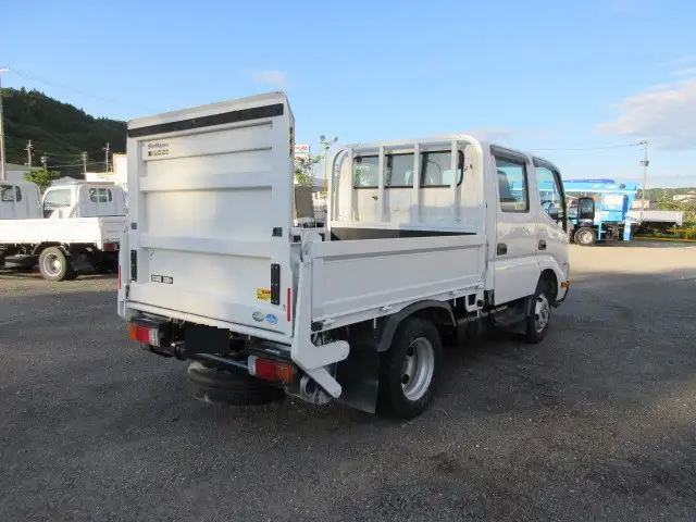 日野 デュトロ 小型 平ボディ Wキャブ パワーゲートの中古トラック画像3