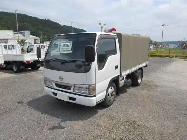 日産 アトラス 小型 平ボディ 幌 KR-AKR81EAの中古トラック画像1