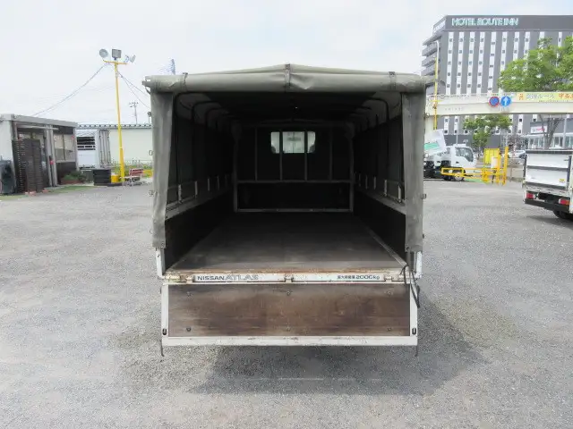 日産 アトラス 小型 平ボディ 幌 KR-AKR81EAの中古トラック画像7