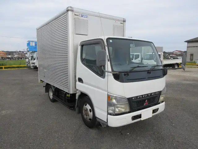 三菱 キャンター 小型 アルミバン 3枚観音 KK-FE70CBの中古トラック画像2