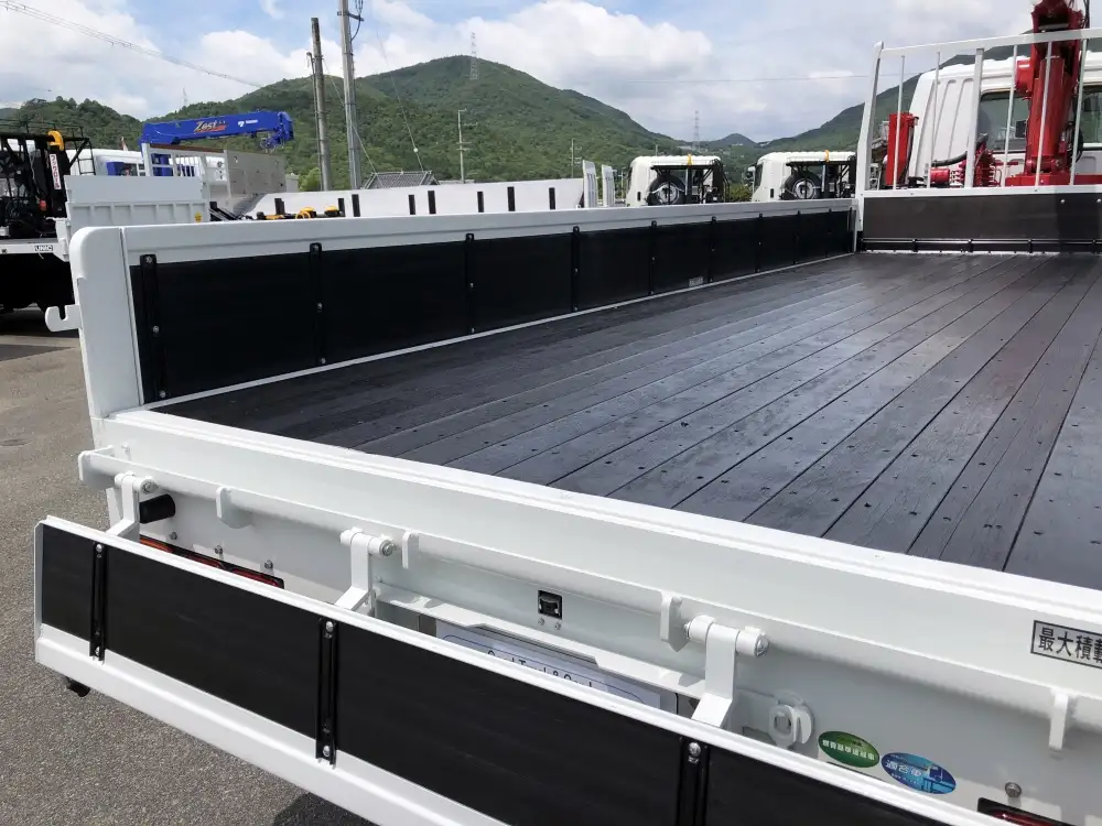 三菱 ファイター 中型/増トン 車両重機運搬 5段クレーン ラジコンの中古トラック画像3