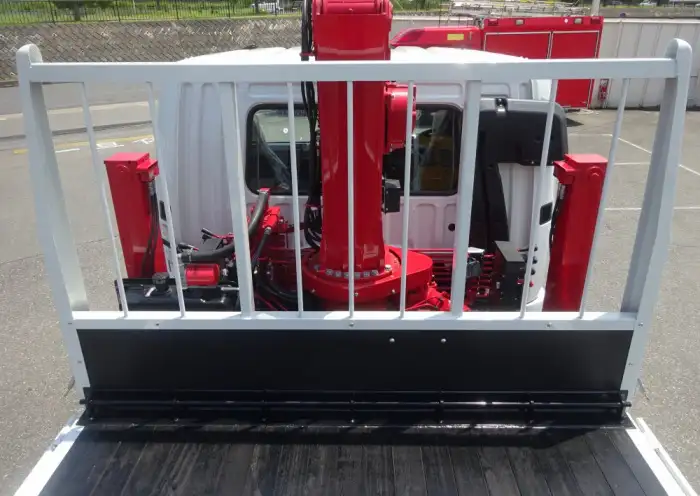 三菱 ファイター 中型/増トン 車両重機運搬 4段クレーン ラジコンの中古トラック画像8