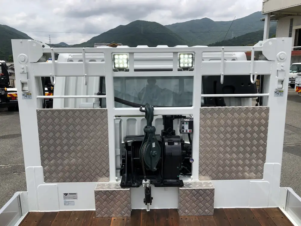 三菱 ファイター 中型/増トン 車両重機運搬 ウインチ ベッドの中古トラック画像5