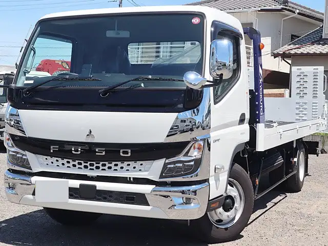 三菱 キャンター 小型 車両重機運搬 ラジコン ウインチの中古トラック画像1