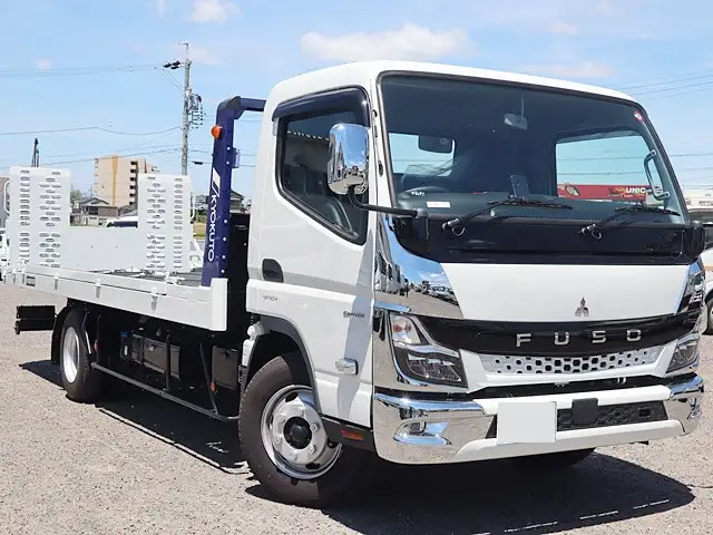 三菱 キャンター 小型 車両重機運搬 ラジコン ウインチの中古トラック画像2