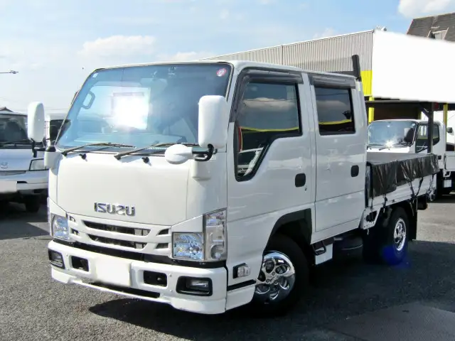 いすゞ エルフ 小型 平ボディ 10尺 2RG-NJR88A の中古トラック いすゞ エルフ 小型 平ボディ 10尺 2RG-NJR88A の中古トラック