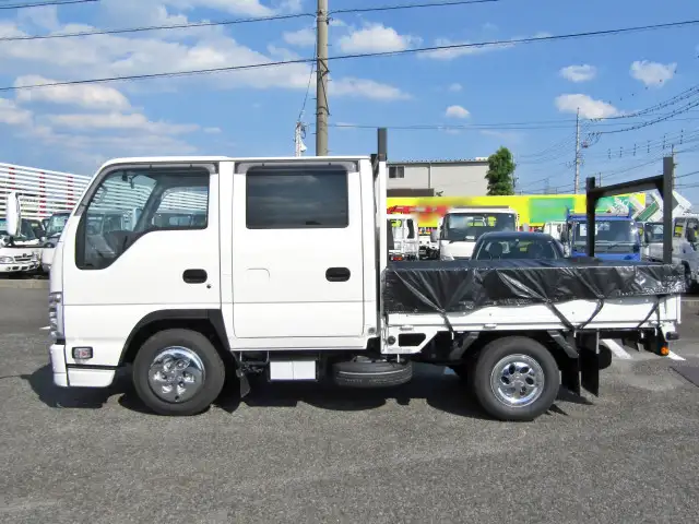 いすゞ エルフ 小型 平ボディ Wキャブ 2RG-NJR88Aの中古トラック画像5