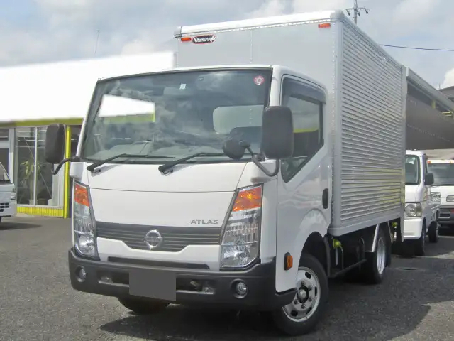 日産 アトラス 小型 アルミバン パワーゲート CBF-SQ2F24の中古トラック画像1